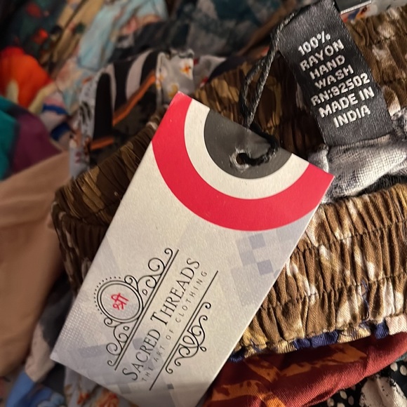 CL/GR 11.   222347.  Patchwork Skirt by Sacred Threads - Picture 6 of 6